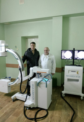 Вітаємо лікарів Херсона з придбанням мобільної рентген системи C-Arm